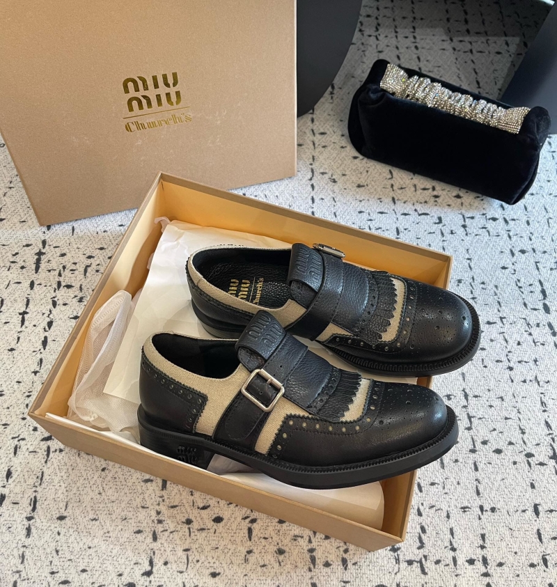 Miu Miu Leather Shoes